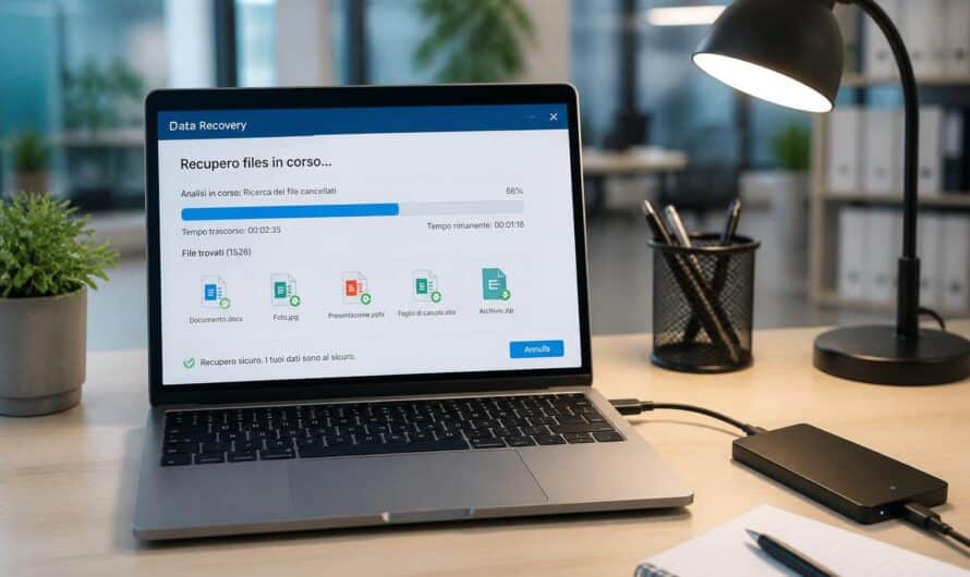 Come recuperare file cancellati per errore dal computer