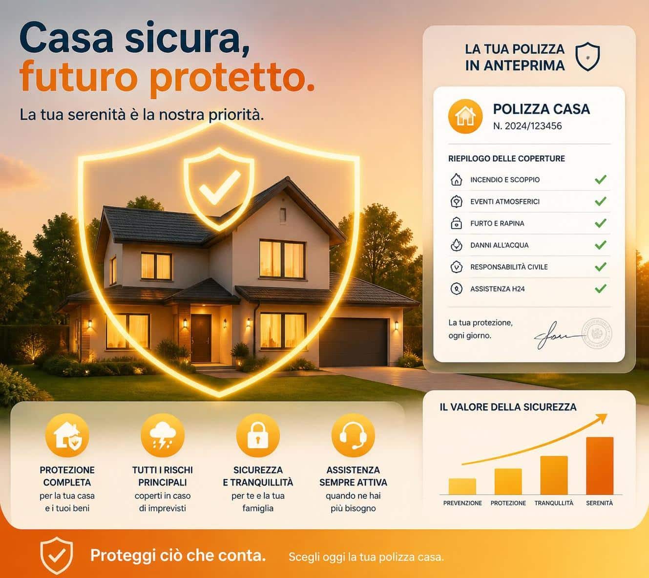 scopri quali assicurazioni sono essenziali per proteggere la tua casa e quali coperture ti servono davvero per vivere senza preoccupazioni.