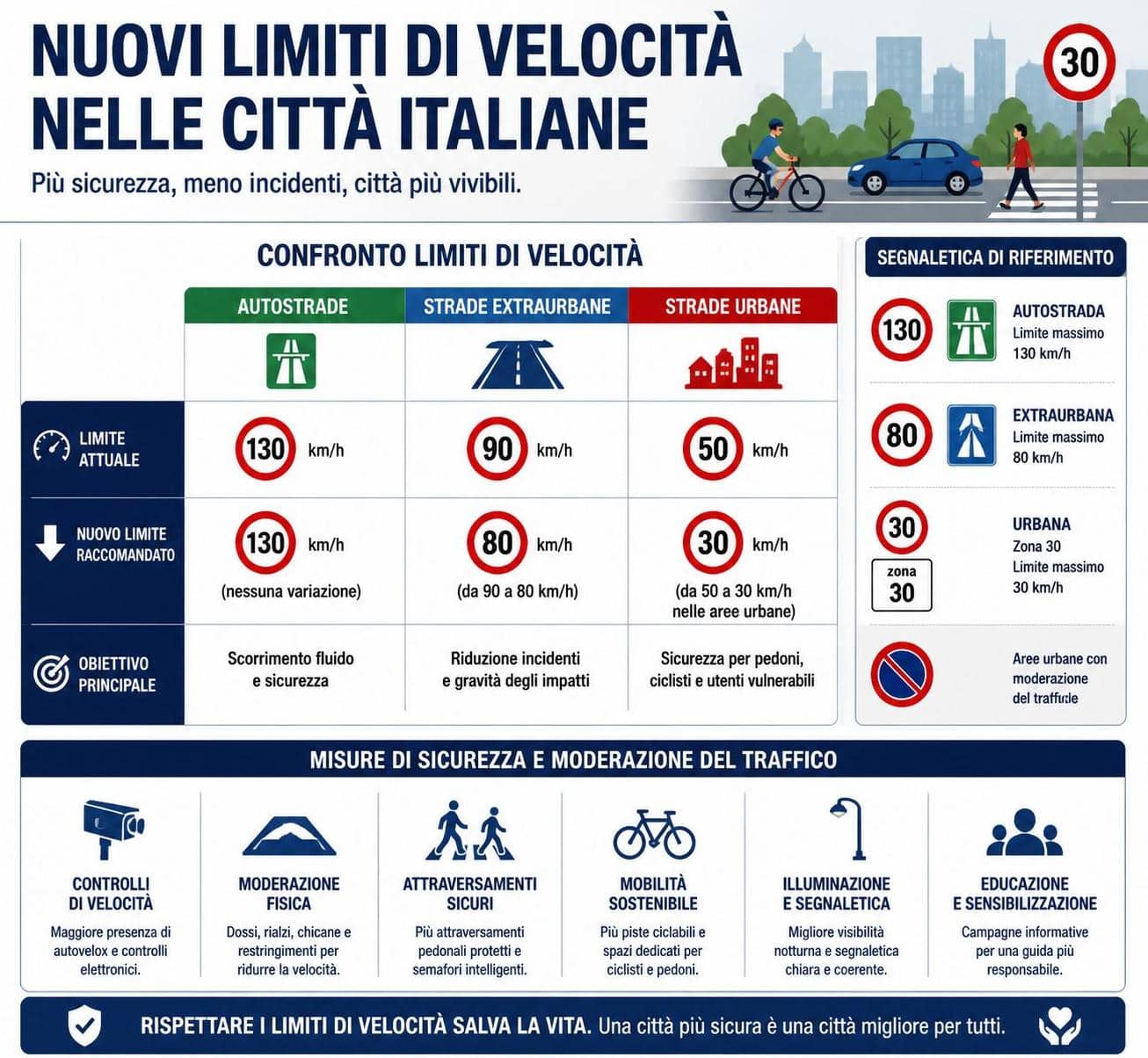 scopri i nuovi limiti di velocità nelle città italiane e come influenzano la guida quotidiana per una maggiore sicurezza stradale.