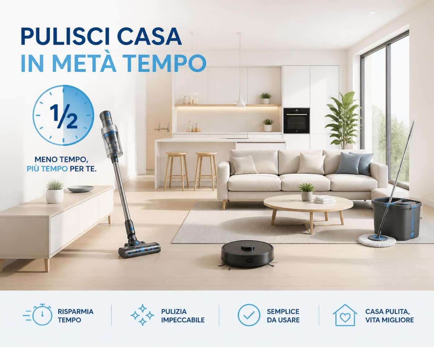 scopri i migliori trucchi per pulire casa in metà tempo, risparmiando fatica e ottenendo risultati impeccabili con semplici strategie efficaci.