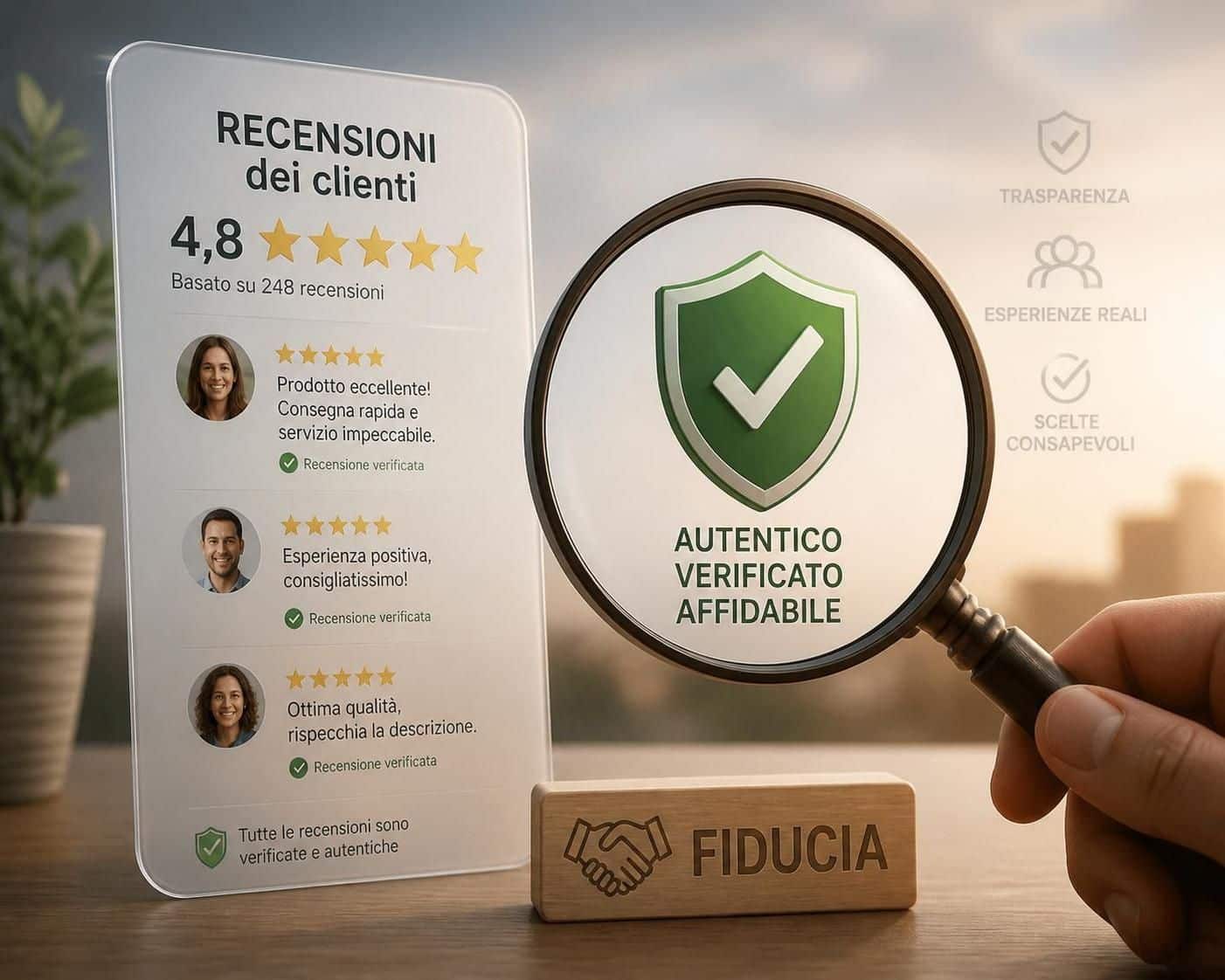 scopri come identificare le recensioni online false e fidarti solo di quelle autentiche per fare scelte informate e sicure.