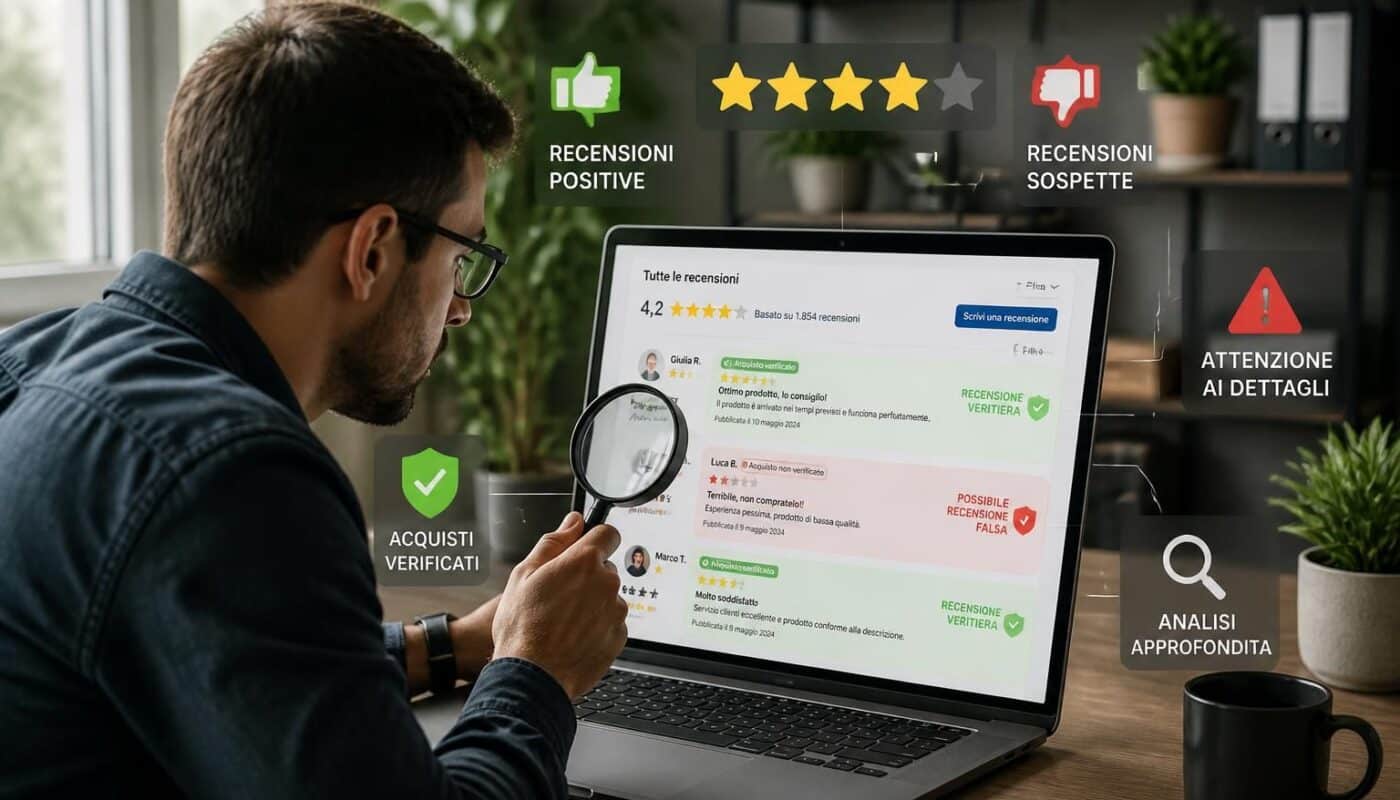 scopri come identificare recensioni online false e imparare a fidarti delle recensioni genuine per fare acquisti sicuri e informati.