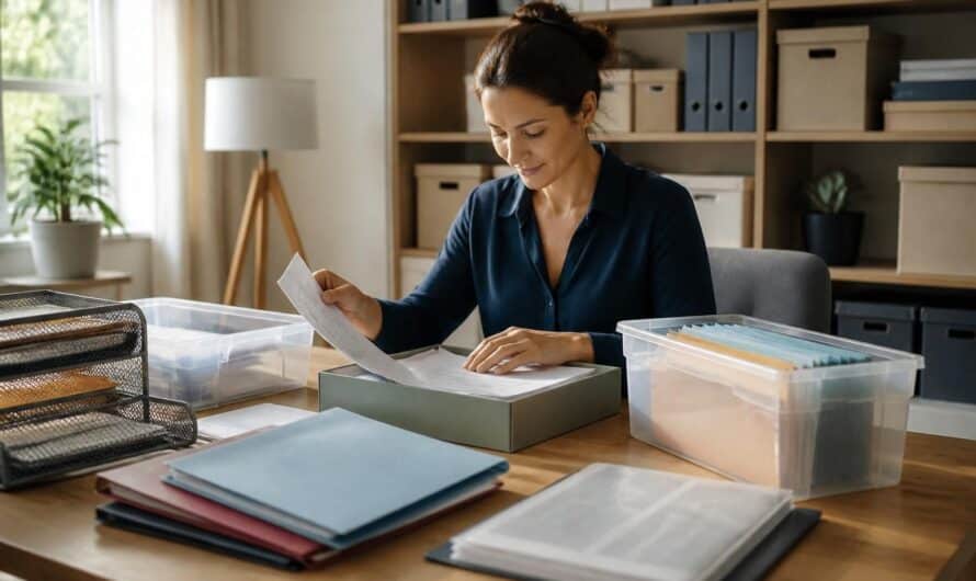 scopri i migliori metodi per organizzare e mettere in ordine i documenti di casa in modo semplice ed efficiente.