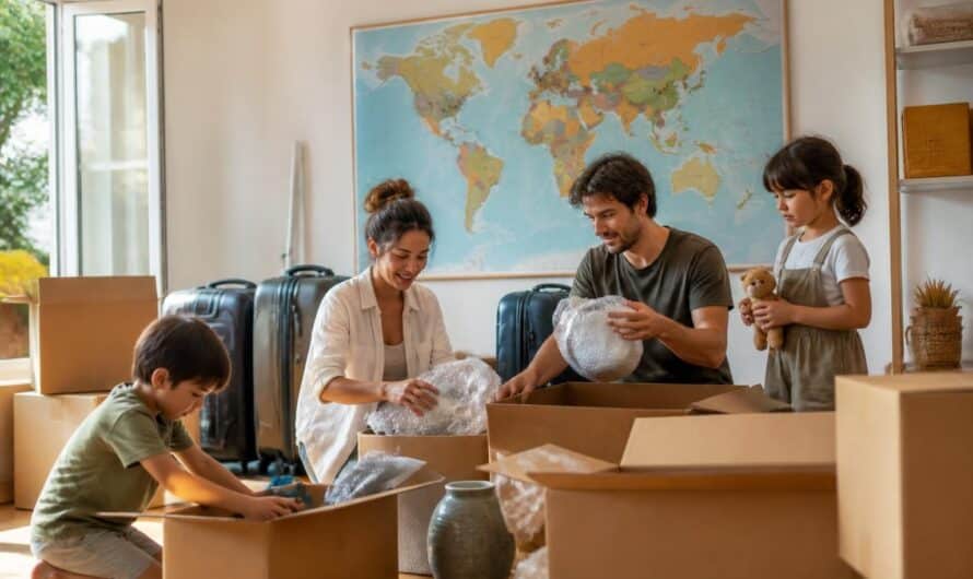 Come prepararsi a un trasloco internazionale
