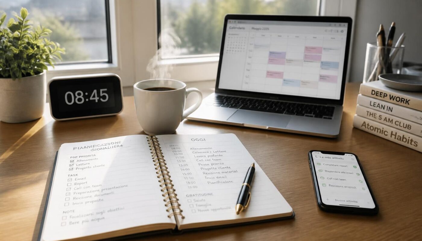 scopri i migliori metodi per organizzare la giornata in modo efficace e produttivo, ottimizzando tempo e attività quotidiane.