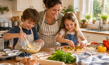 scopri ricette semplici e divertenti da preparare con i bambini: idee gustose per cucinare insieme, imparare e trascorrere momenti speciali in famiglia.